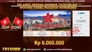 Bukti JP Kemenangan TOGEL PASARAN HONGKONG 09 agust 24