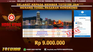 Bukti JP Kemenangan TOGEL PASARAN HONGKONG 11 agust 24