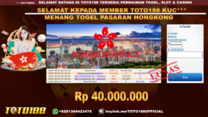 Bukti JP Kemenangan TOGEL PASARAN HONGKONG 03 agust 24
