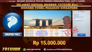 Bukti JP Kemenangan Togel Pasaran SINGAPORE 14 Agust 24