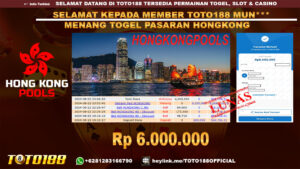 Bukti JP Kemenangan TOGEL PASARAN HONGKONG 22 agust 24