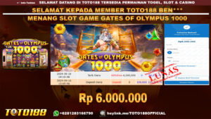 Bukti JP Kemenangan SLOT GAME GATES OF OLYMPUS 1000 16 SEP 24