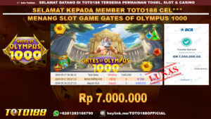 Bukti JP Kemenangan SLOT GAME GATES OF OLYMPUS 1000 17 SEP 24
