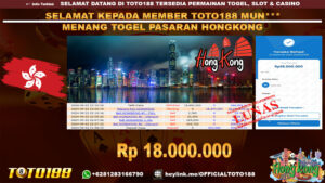 Bukti JP Kemenangan TOGEL PASARAN HONGKONG 22 SEP 24