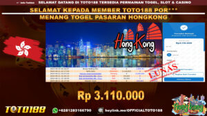 Bukti JP Kemenangan TOGEL PASARAN HONGKONG 21 SEP 24