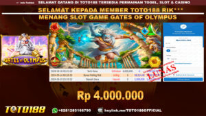 Bukti JP Kemenangan SLOT GAME GATES OF OLYMPUS 16 SEP 24