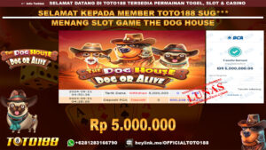 Bukti JP Kemenangan SLOT GAME DOG HOUSE 21 SEP 24