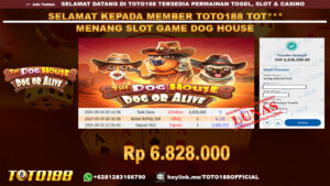 Bukti JP Kemenangan SLOT GAME DOG HOUSE 04 SEP 24