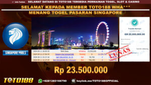 Bukti JP Kemenangan Togel Pasaran SINGAPORE 11 sept 24