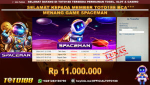 Bukti JP Kemenangan GAME SPACEMAN 07 OKT 24