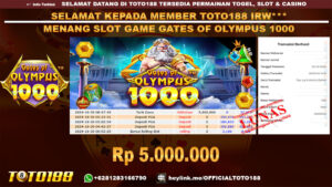 Bukti JP Kemenangan SLOT GAME GATES OF OLYMPUS 1000 30 OKT 24