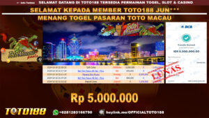 Bukti JP Kemenangan TOGEL PASARAN TOTO MACAU 10 OKT 24