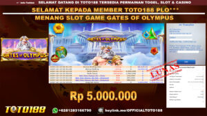 Bukti JP Kemenangan SLOT GAME GATES OF OLYMPUS 15 OKT 24