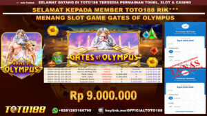 Bukti JP Kemenangan SLOT GAME GATES OF OLYMPUS 21 OKT 24