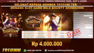 Bukti JP Kemenangan SLOT GAME WILD BOUNTY SHOWDOWN 20 OKT 24