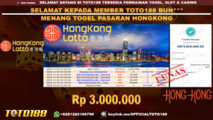 Bukti JP Kemenangan TOGEL PASARAN HONGKONG POOLS 02 NOV 24