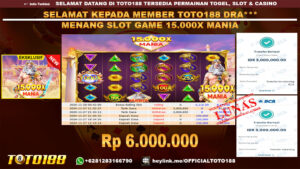 Bukti JP Kemenangan SLOT GAME 15.000X MANIA 27 NOV 24