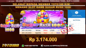 Bukti JP Kemenangan SLOT GAME SUGAR RUSH 1000 09 NOV 24