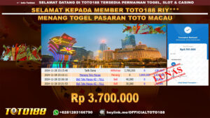 Bukti JP Kemenangan TOGEL PASARAN TOTO MACAU 28 NOV 24
