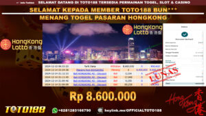 Bukti JP Kemenangan TOGEL PASARAN HONGKONG POOLS 15 DES 24