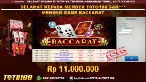 Bukti JP Kemenangan GAME BACCARAT 07 DES 24