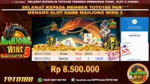 Bukti JP Kemenangan SLOT GAME MAHJONG WINS3 17 DES 24