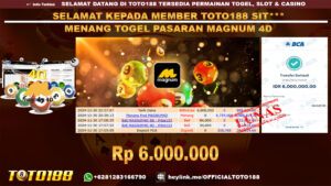 Bukti JP Kemenangan TOGEL PASARAN MAGNUM 4D 30 NOV 24
