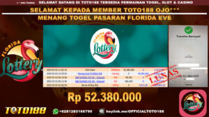Bukti JP Kemenangan TOGEL PASARAN FLORIDA EVE 03 FEB 2025