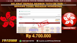 Bukti JP Kemenangan TOGEL PASARAN HONGKONG 12 MAR 25