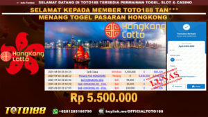 Bukti JP Kemenangan TOGEL PASARAN HONGKONG 04 APR 25